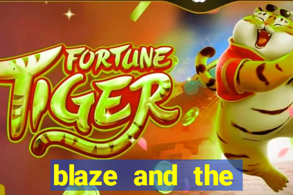 blaze and the monster machines logo font